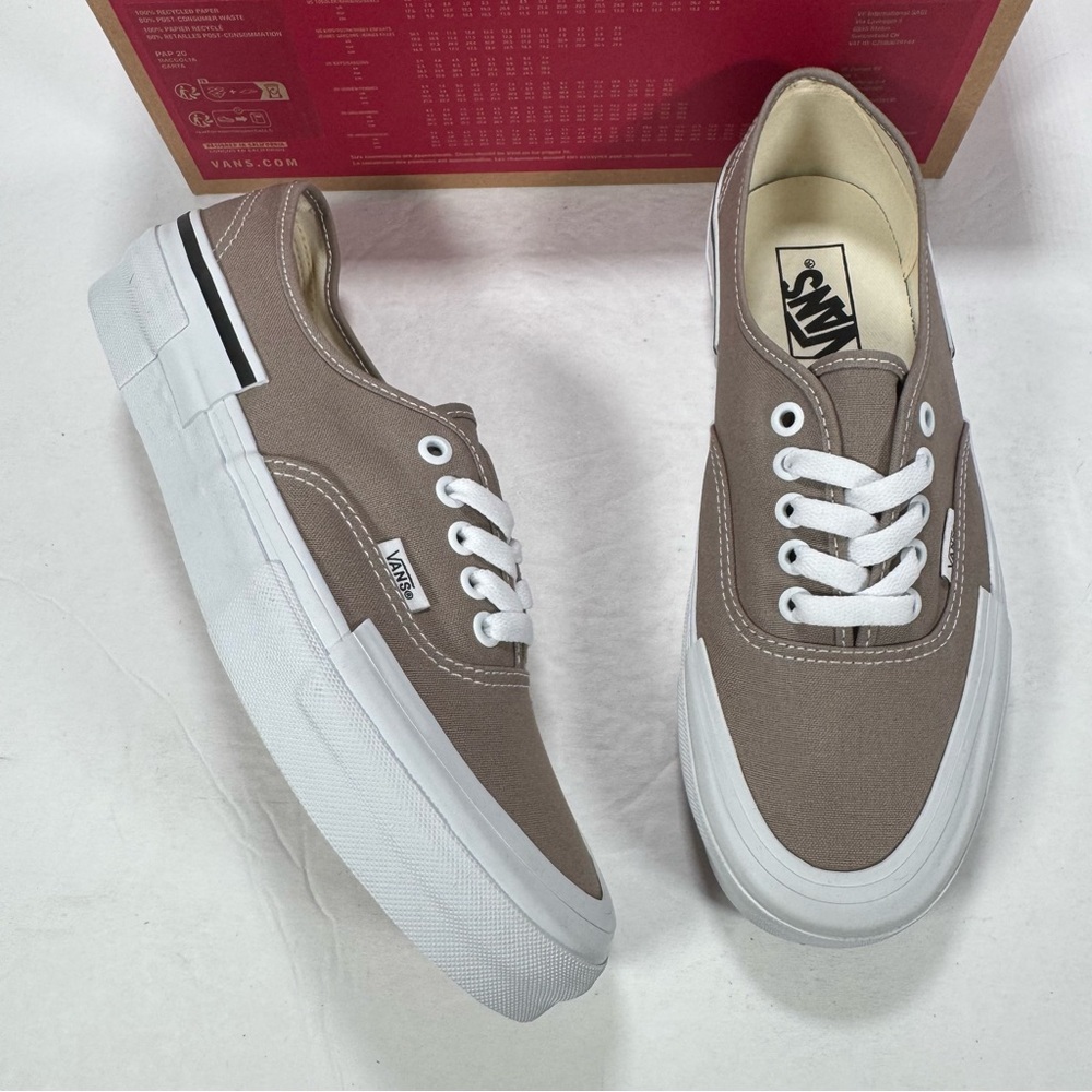 Vans Authentic Rearrange Canvas Suede Moon Rock Sneakers Women 9.5 Men 8 - Picture 1 of 12